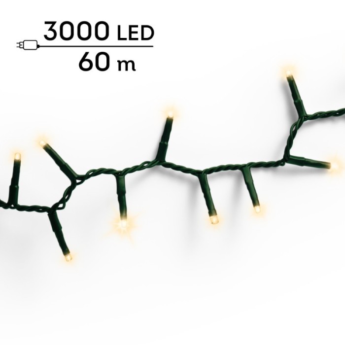 LUCI 3000 LED LUCE CALDA L.6MT. ESTERNO